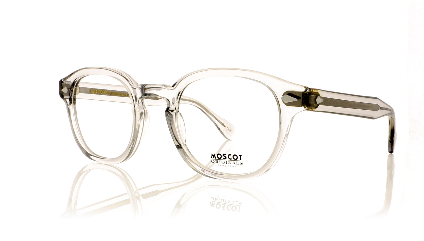 Moscot Lemtosh 1202-01 Light grey Glasses - Angle