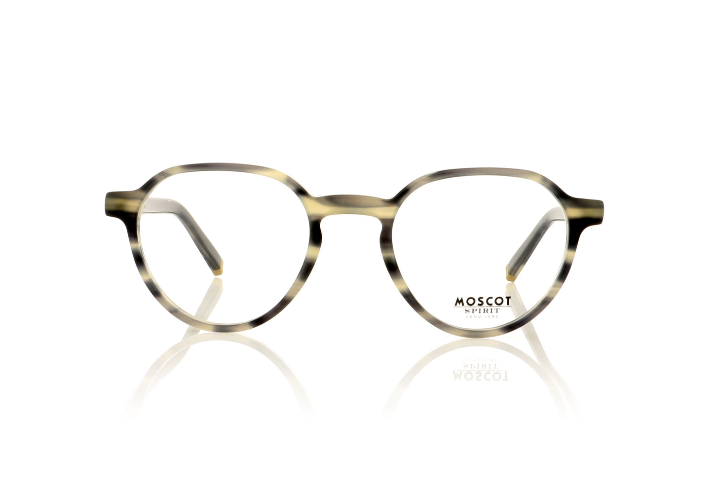 Moscot Les 0712-01 Grey Tortoise Glasses - Front