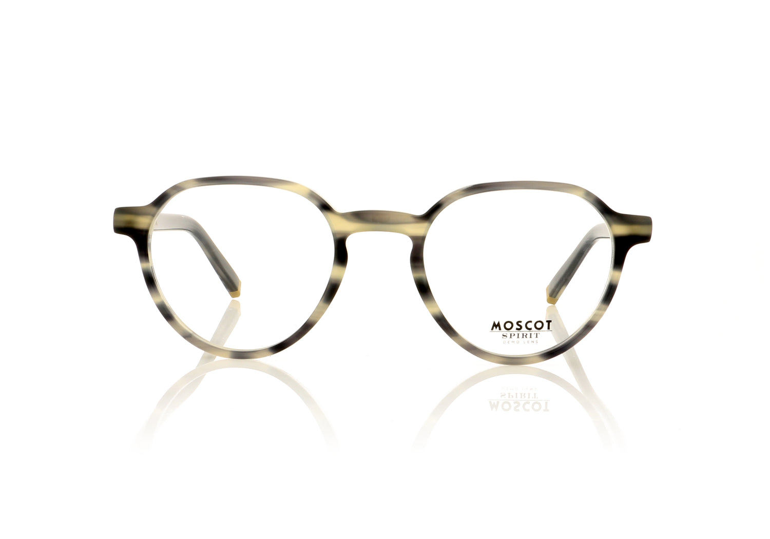 Moscot Les 0712-01 Grey Tortoise Glasses - Front