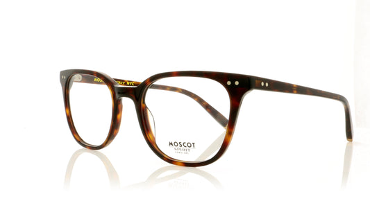 Moscot Loren 2002-01 Tortoise Glasses - Angle