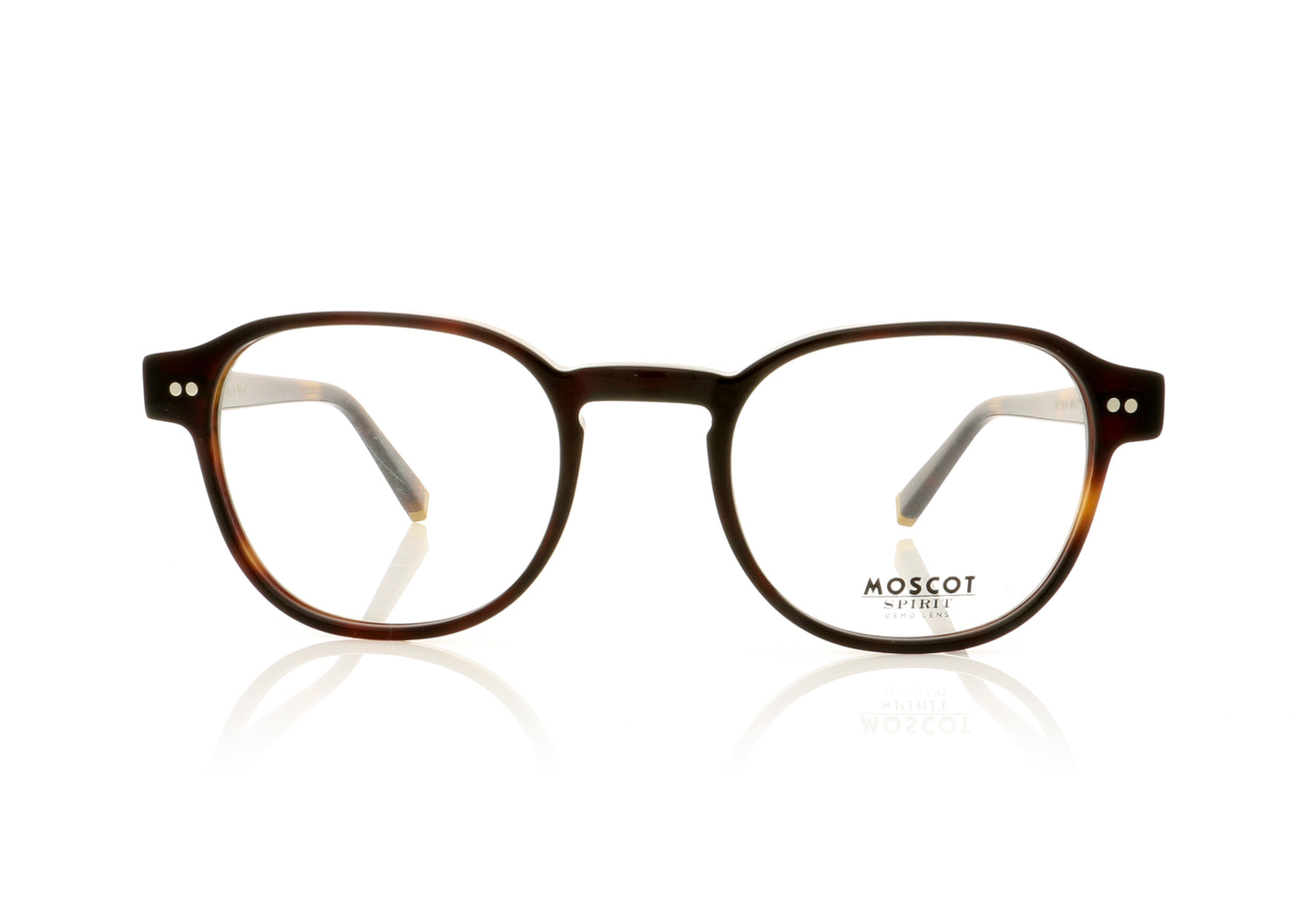 Moscot Mosco Arthur 2002-01 Tortoise Glasses - Front