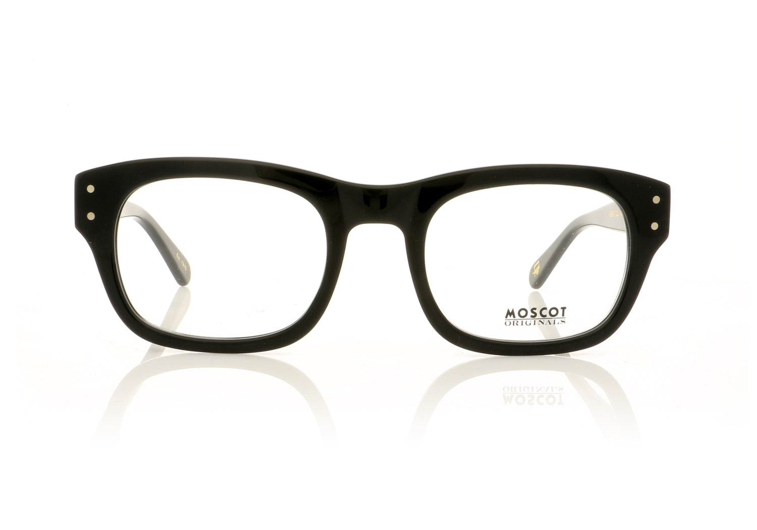 Moscot Nebb Black Black Glasses - Front