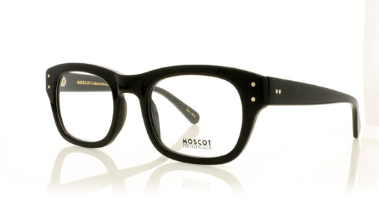 Moscot Nebb Black Black Glasses - Angle