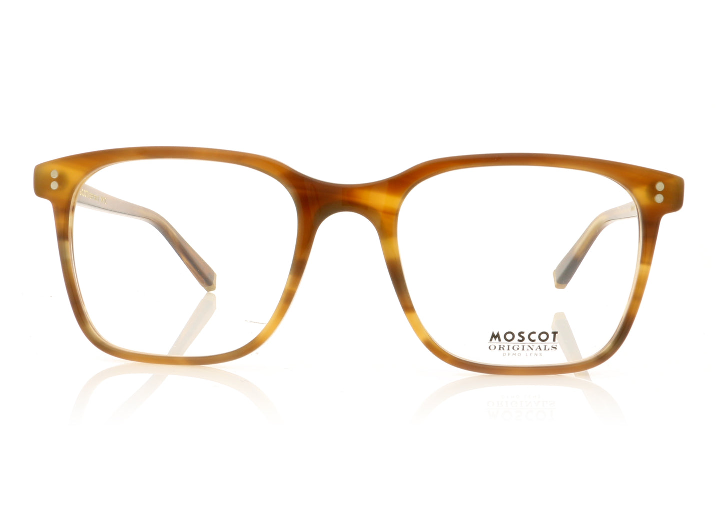 Moscot Travis 0401-01 Dark Blonde Glasses - Front