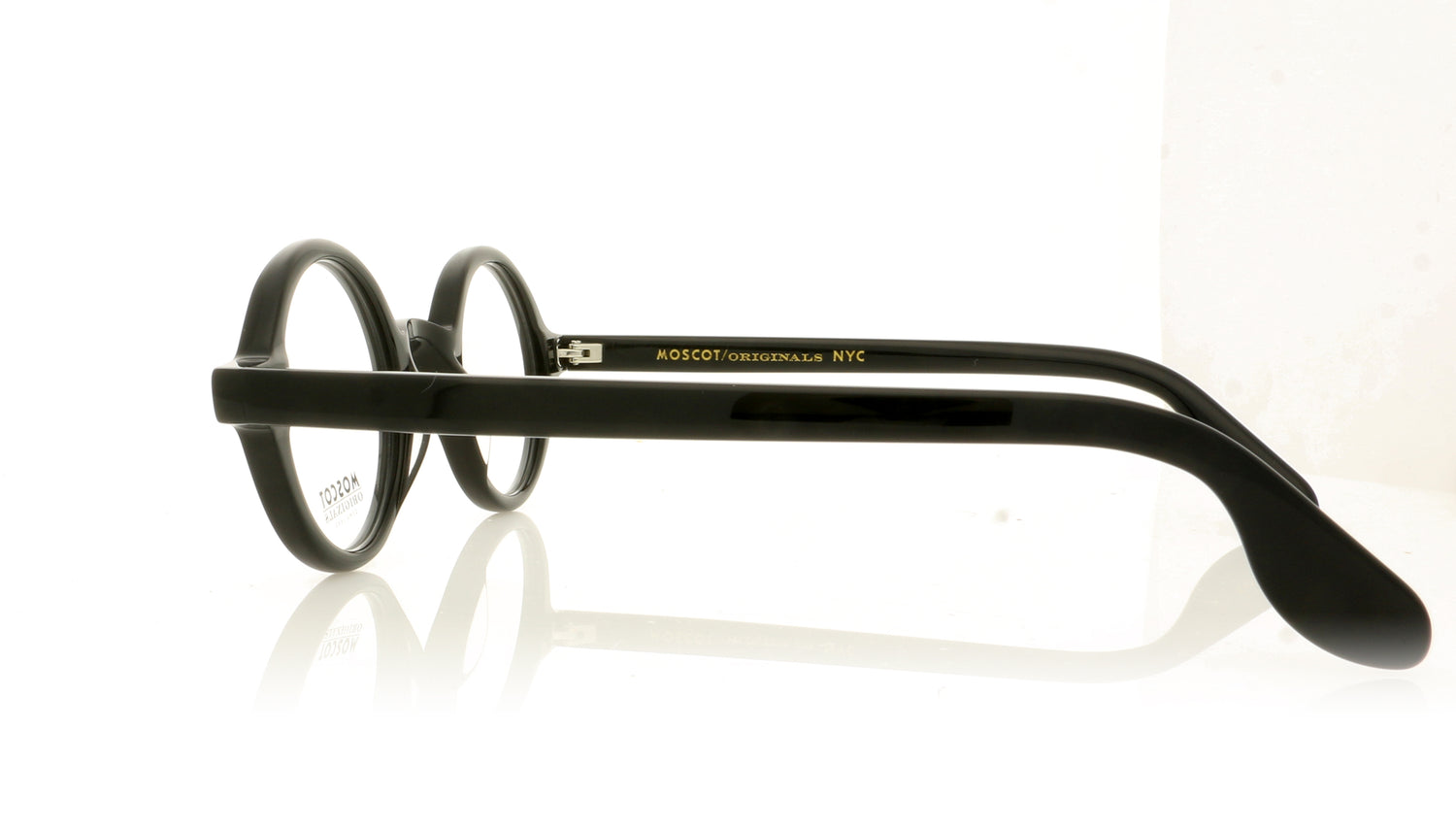 Moscot Zolman 200 Black Glasses - Side