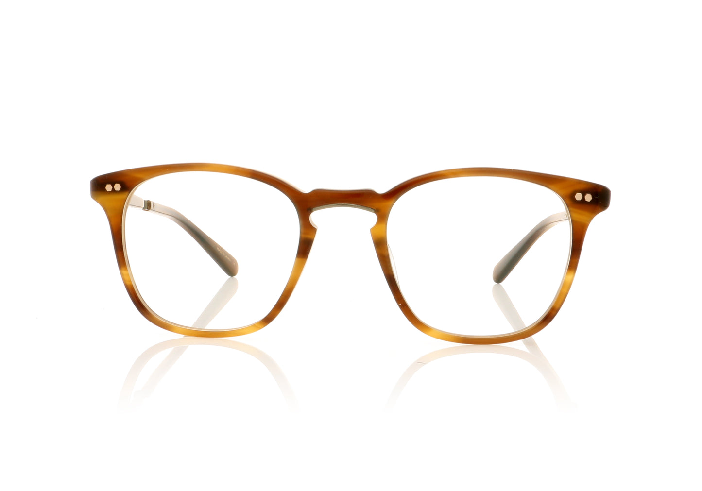 Mr. Leight Getty C BW-ATG Beachwood Antique Gold Glasses - Front