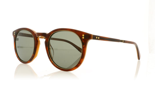 Mr. Leight Crosby S HLA-ATG/G15 Honey Laminate-Antique Gold Glasses - Angle