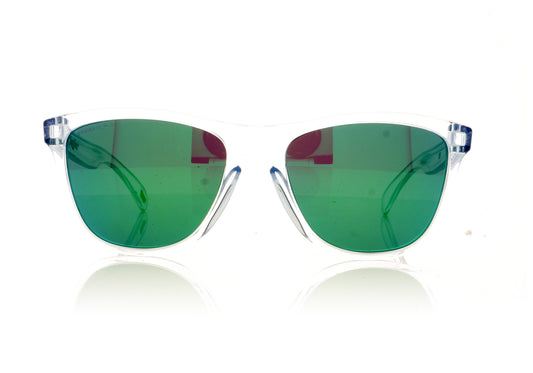 Oakley Frogskins 9013D6 Crystal Clear Sunglasses - Front