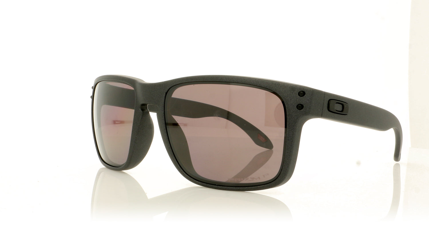 Oakley Holbrook 9102B5 Steel Sunglasses - Angle