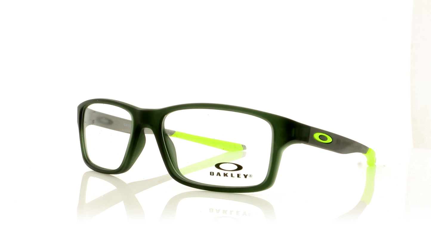 Oakley Crosslink Xs 800211 Satin Olive Glasses - Angle