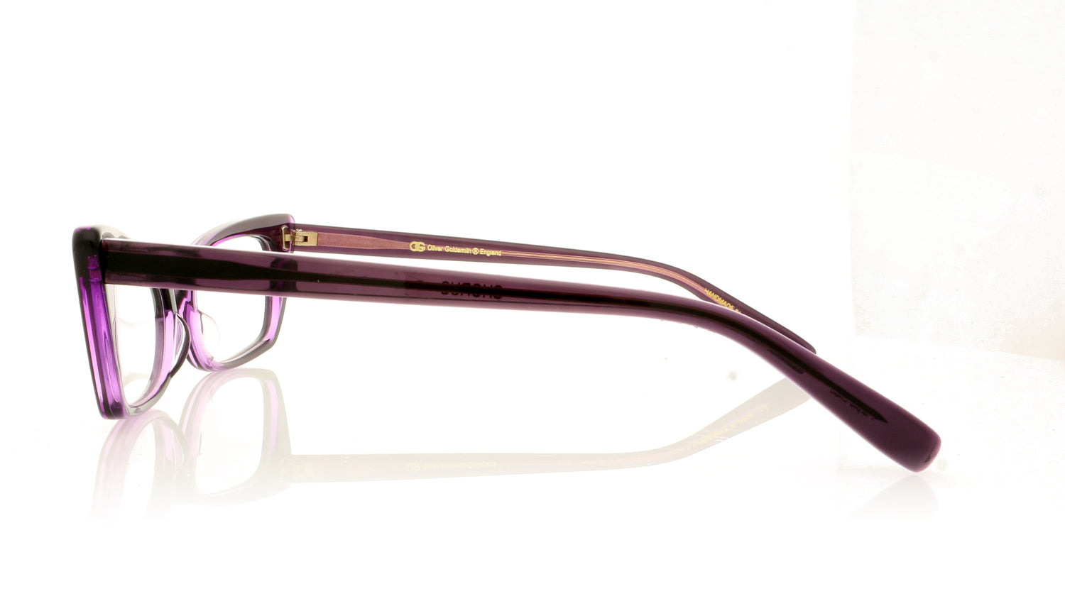 Oliver Goldsmith Chorus PL Purple Glasses - Side