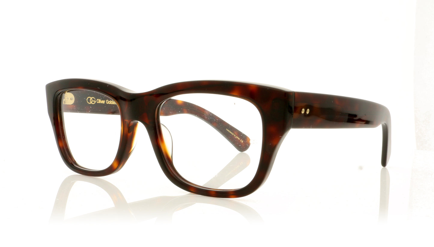 Oliver Goldsmith Consul S Tortoise Glasses - Angle