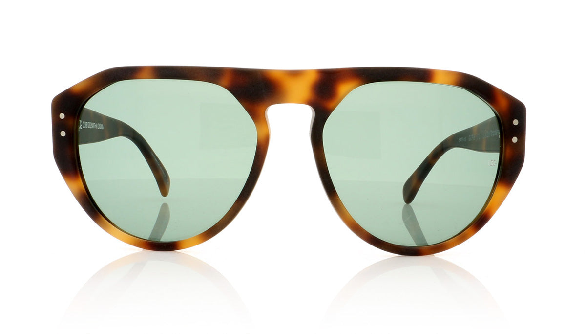 Oliver Goldsmith Gopas 3 Matte Dark Tort Sunglasses - Front