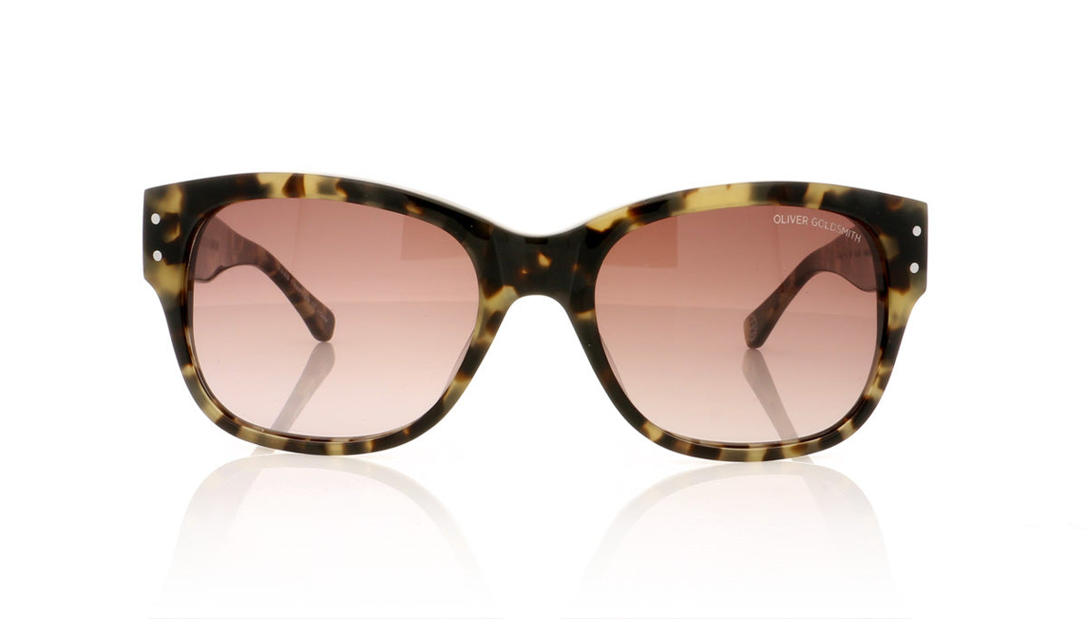 Oliver Goldsmith Hampstead 1 Vanilla Tortoiseshell Sunglasses - Front