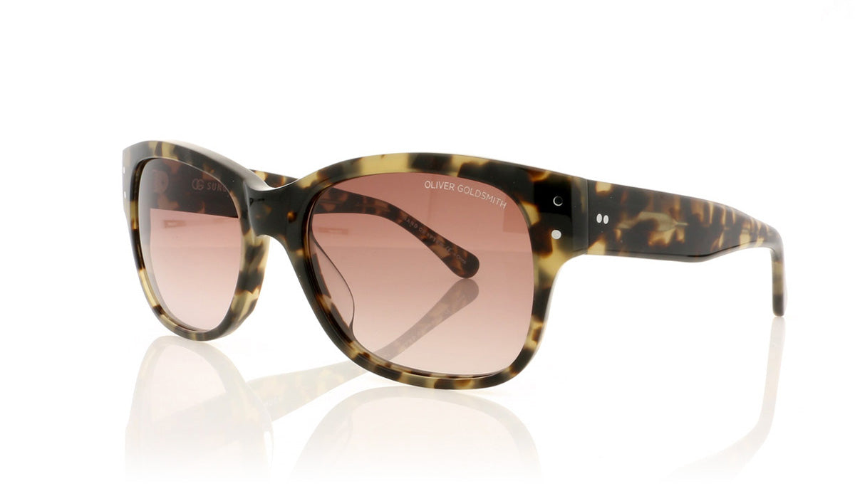 Oliver Goldsmith Hampstead 1 Vanilla Tortoiseshell Sunglasses - Angle