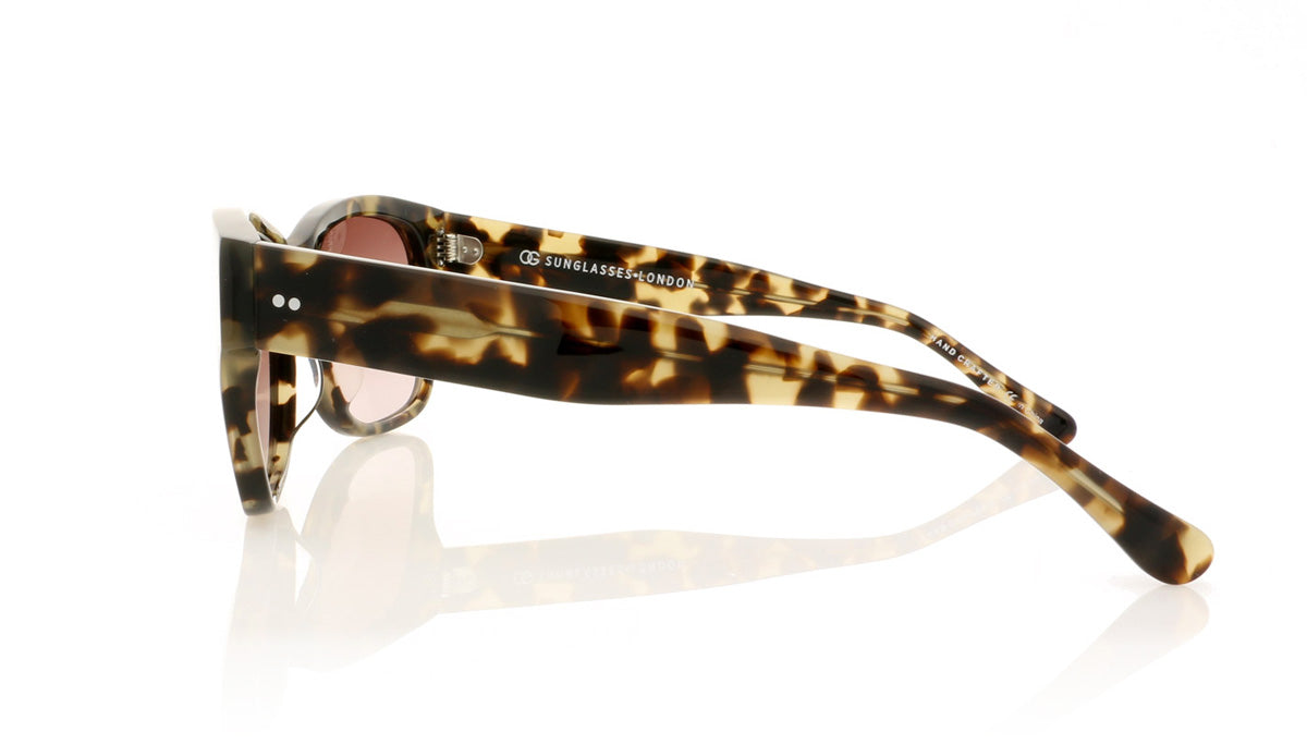 Oliver Goldsmith Hampstead 1 Vanilla Tortoiseshell Sunglasses - Side