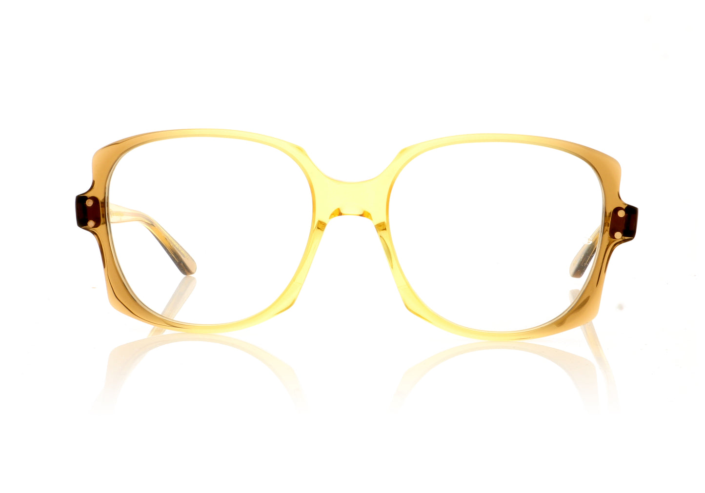 Oliver Goldsmith Jan TFE Toffee Glasses - Front
