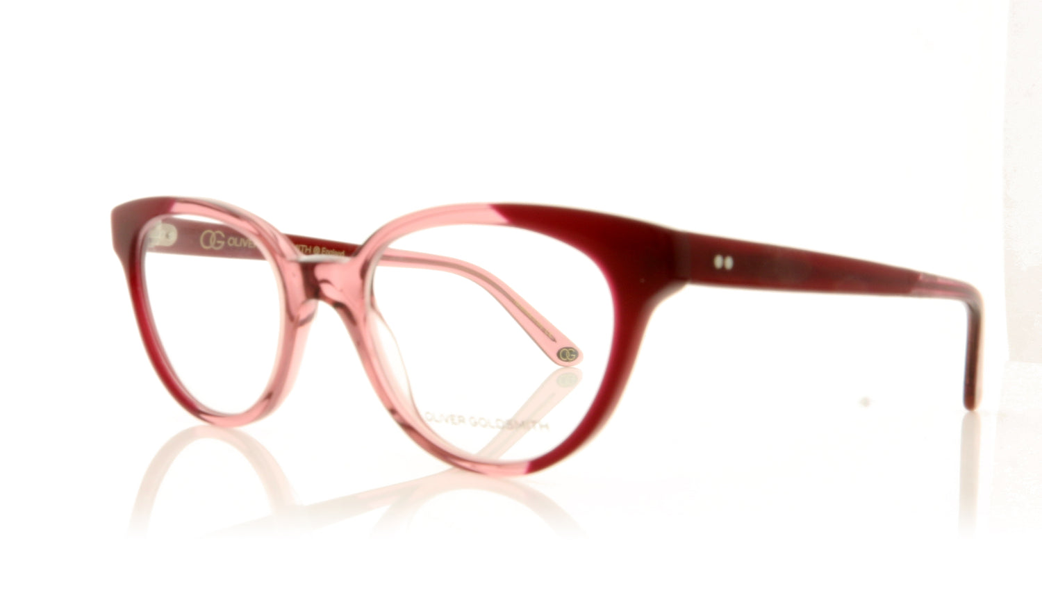 Oliver Goldsmith Janet 4 Wine Glasses - Angle