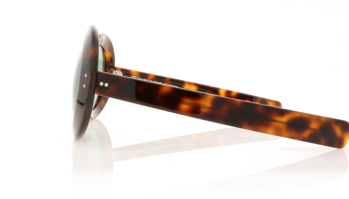 Oliver Goldsmith Koko 99 Dark Tortoiseshell Sunglasses - Side
