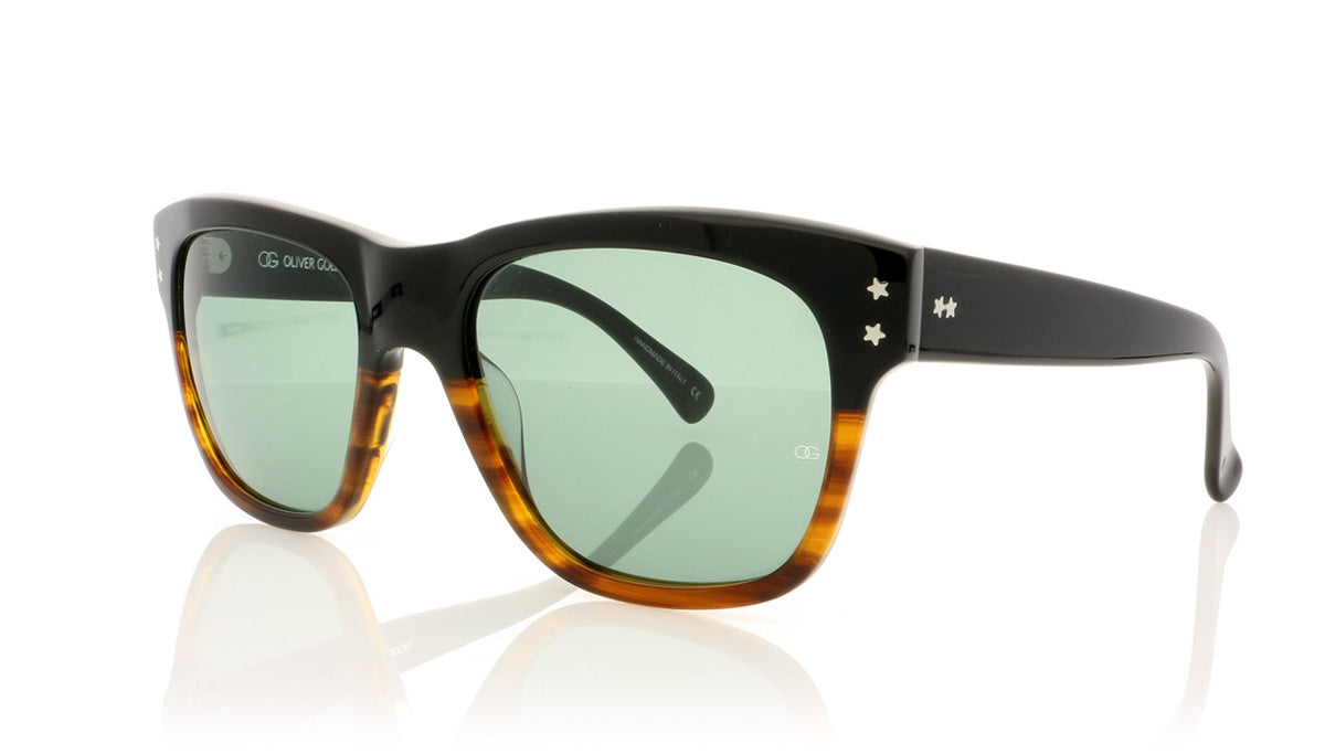 Oliver Goldsmith Lord 3 Caramel Split Sunglasses - Angle