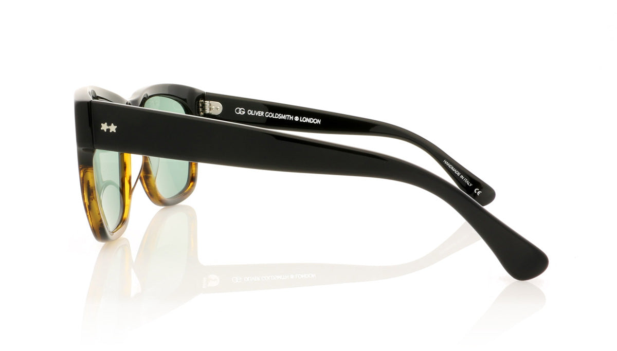 Oliver Goldsmith Lord 3 Caramel Split Sunglasses - Side