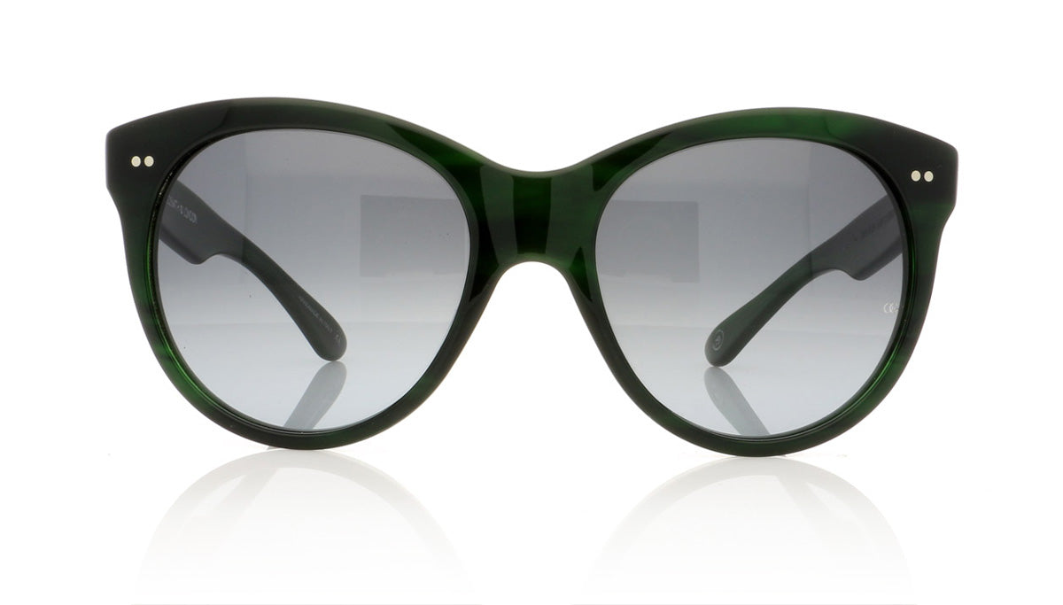 Oliver Goldsmith Manhattan 99 Evergreen Sunglasses - Front