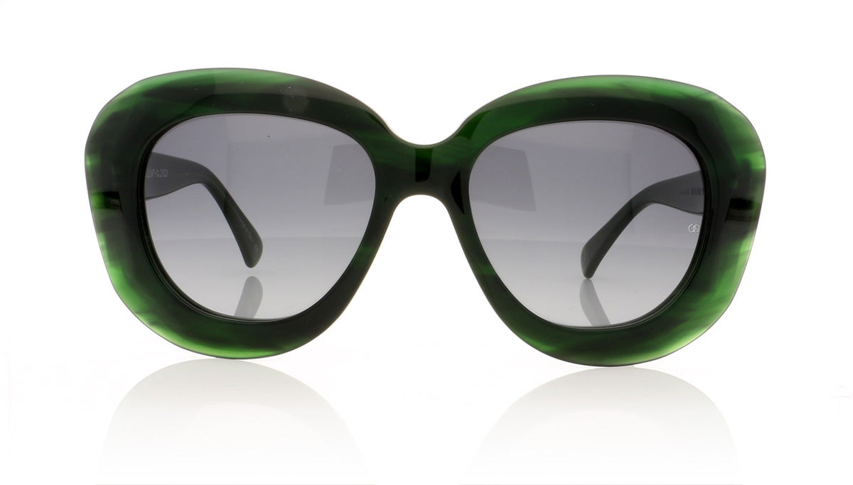 Oliver Goldsmith Norum 11 Evergreen Sunglasses - Front