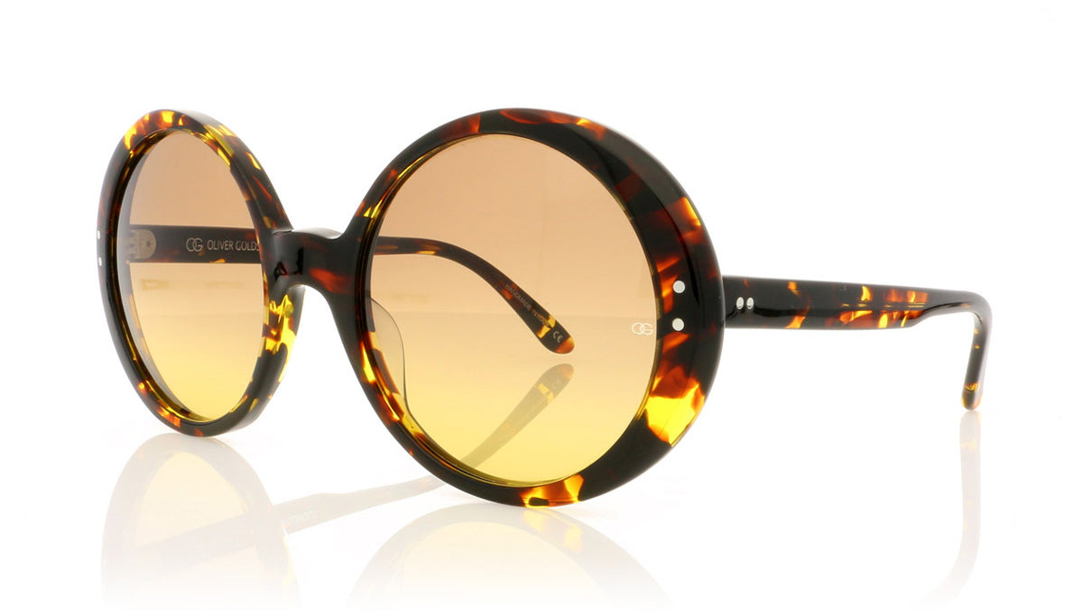 Oliver Goldsmith Oops 3 Bonfire Sunglasses - Angle
