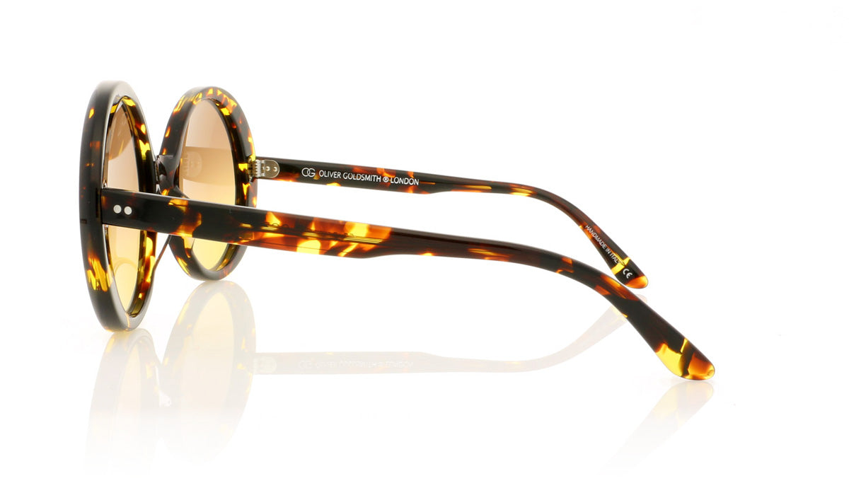 Oliver Goldsmith Oops 3 Bonfire Sunglasses - Side
