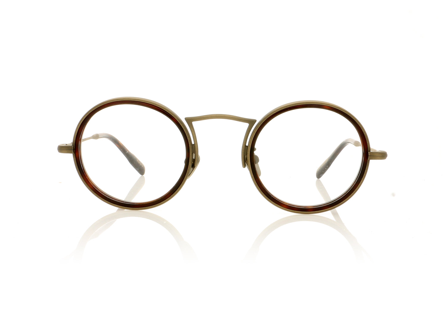 Oliver Goldsmith Porte-2 TORT Tortoiseshell Glasses - Front