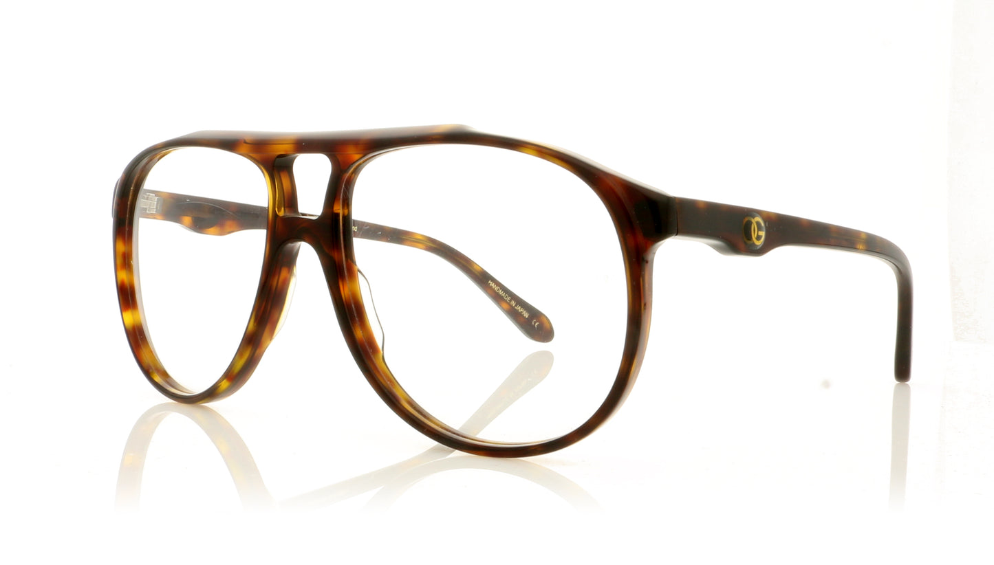 Oliver Goldsmith Ray E Tortoise Glasses - Angle