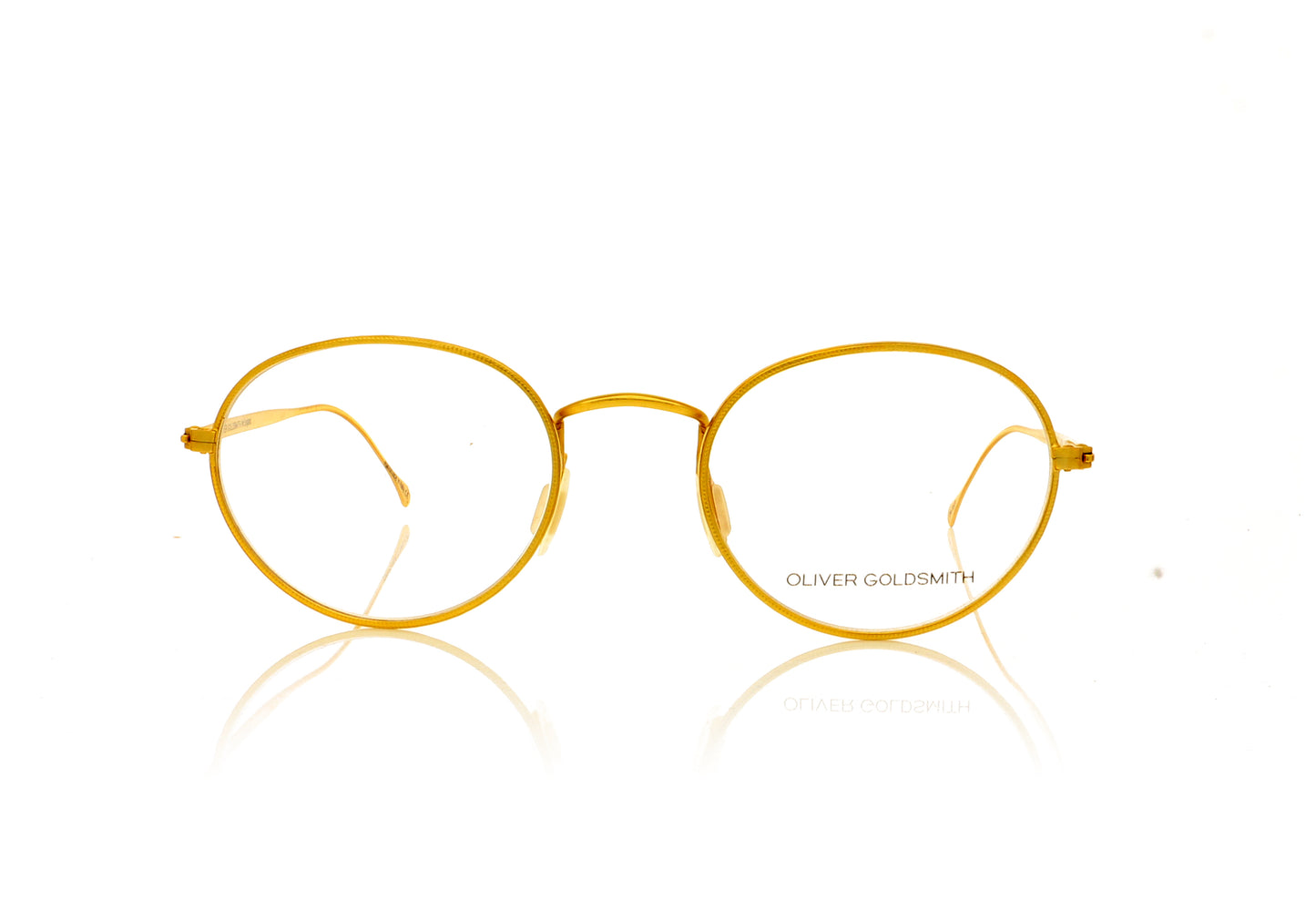 Oliver Goldsmith Rich GLD Gold Glasses - Front