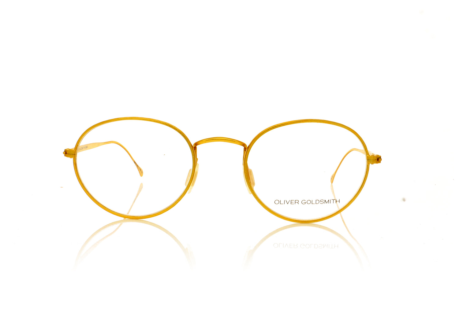 Oliver Goldsmith Rich GLD Gold Glasses - Front