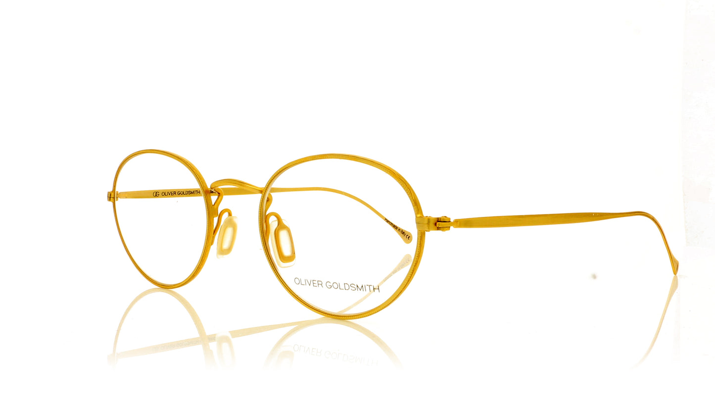 Oliver Goldsmith Rich GLD Gold Glasses - Angle