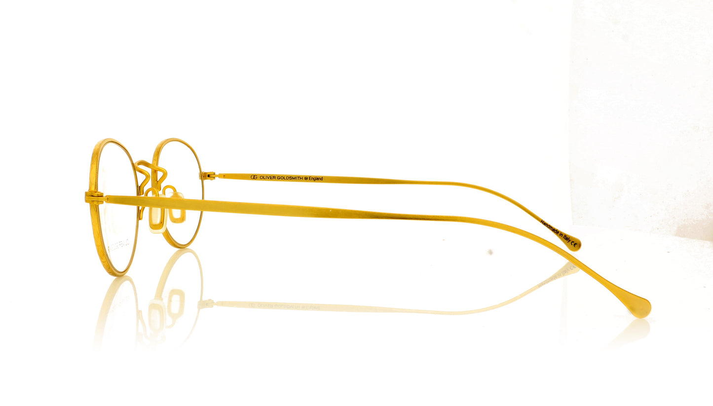 Oliver Goldsmith Rich GLD Gold Glasses - Side