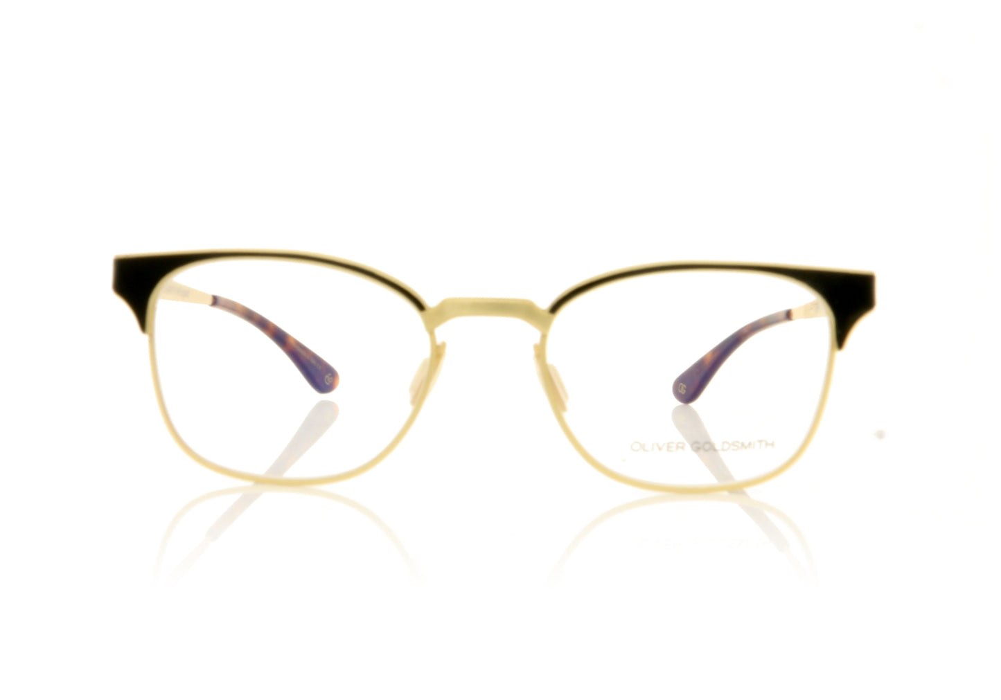 Oliver Goldsmith Terry 2 Gold Glasses - Front