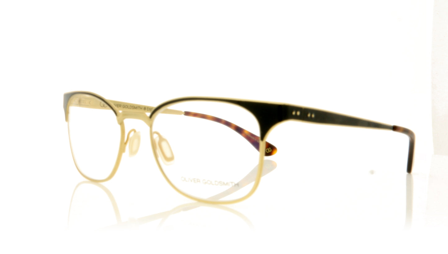 Oliver Goldsmith Terry 2 Gold Glasses - Angle