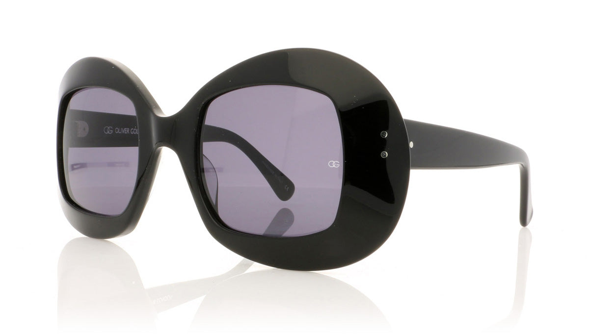 Oliver Goldsmith Uuksu 1 Black Sunglasses - Angle