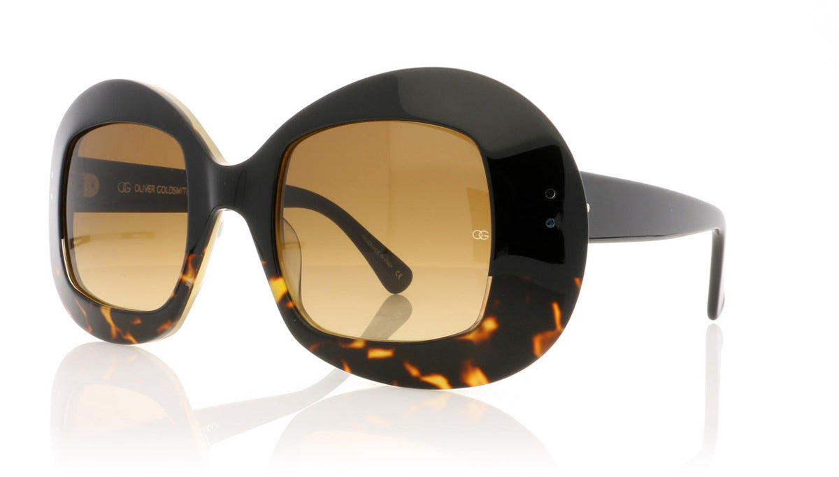 Oliver Goldsmith Uuksu 6 Tortoise Split Sunglasses - Angle