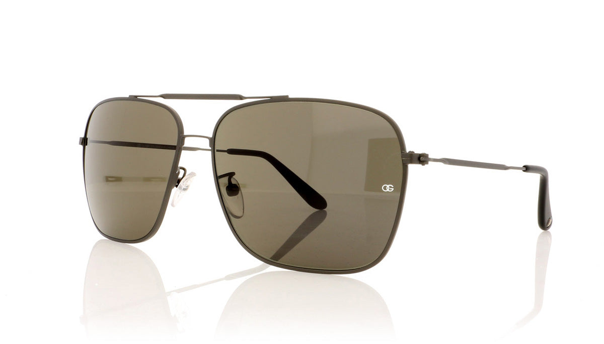 Oliver Goldsmith Wise Guy 3 Gunmetal Sunglasses - Angle