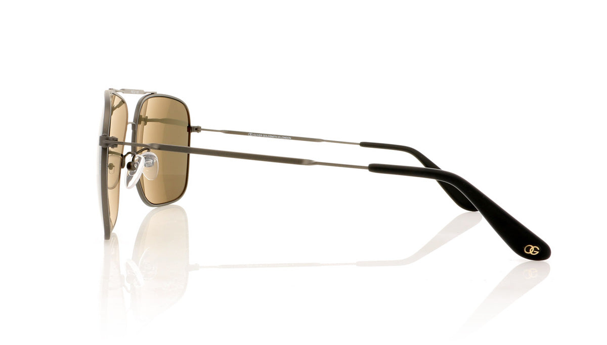Oliver Goldsmith Wise Guy 3 Gunmetal Sunglasses - Side