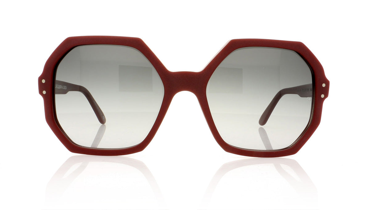 Oliver Goldsmith Yatton 5 Matte Merlot Sunglasses - Front