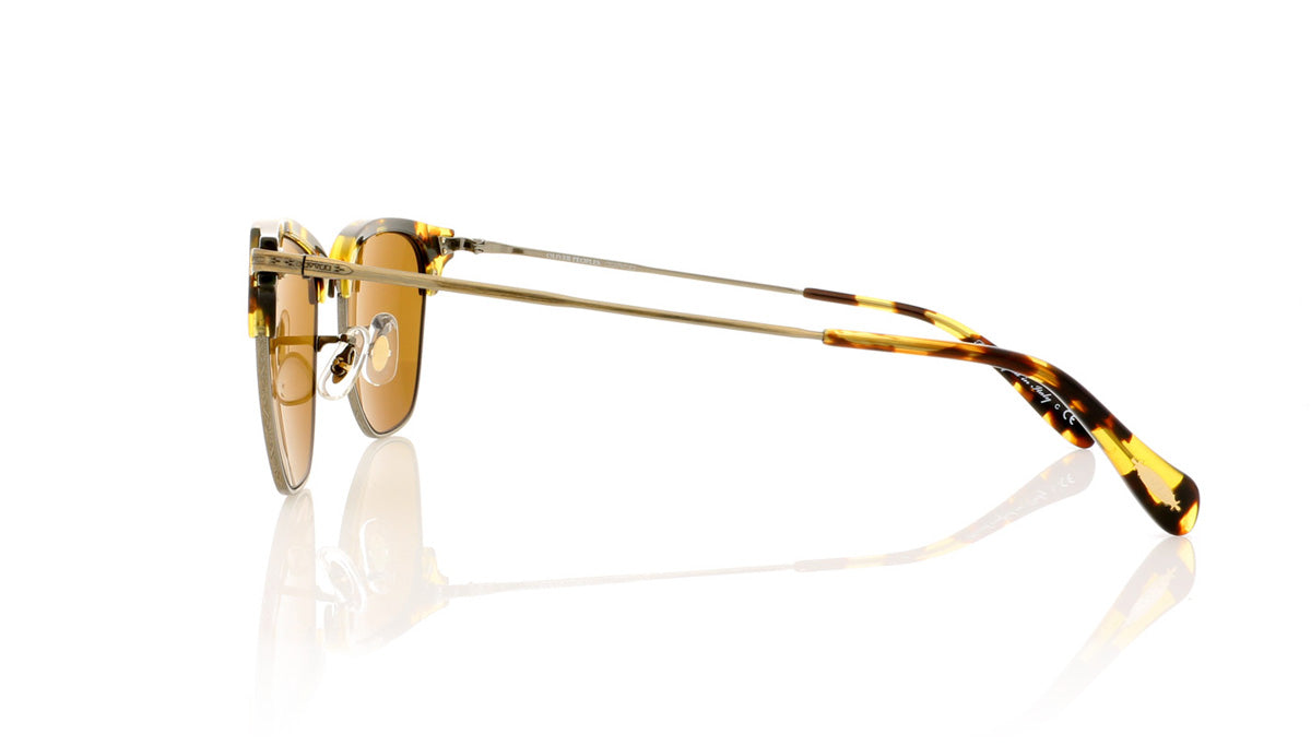 Oliver Peoples Banks Sun 0OV1145-S 50398B Antique Gold Sunglasses - Side