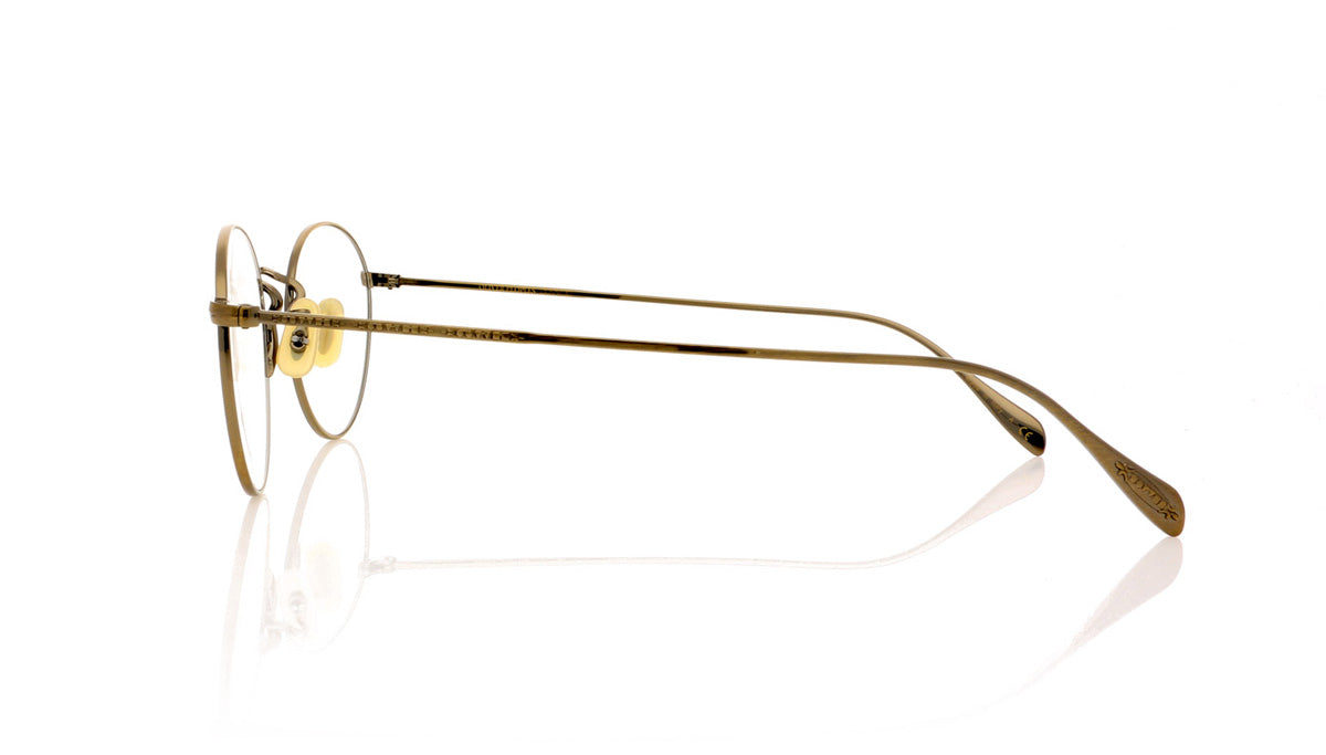 Oliver Peoples Coleridge 0OV1186 5039 Antique Gold Glasses - Side