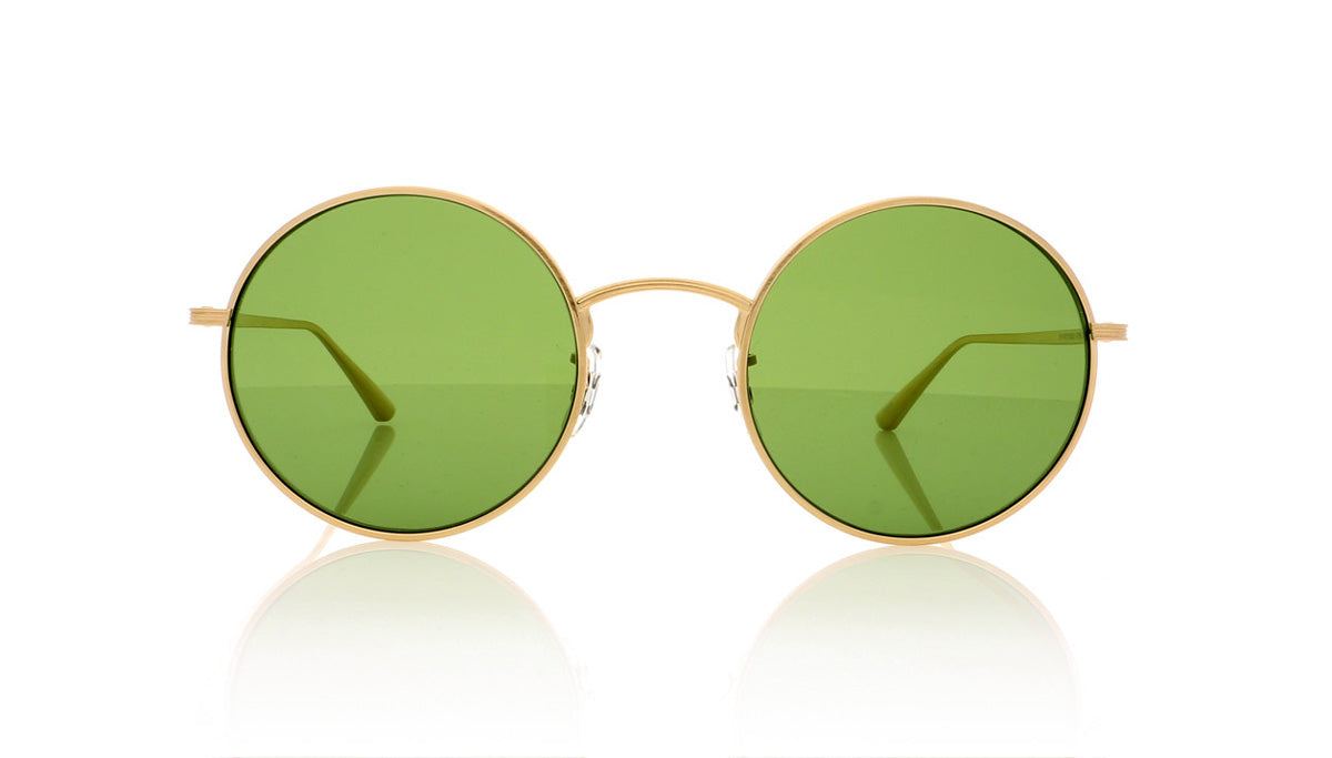 Oliver Peoples After Midnight 0OV1197ST 525252 Brushed Gold Sunglasses - Front