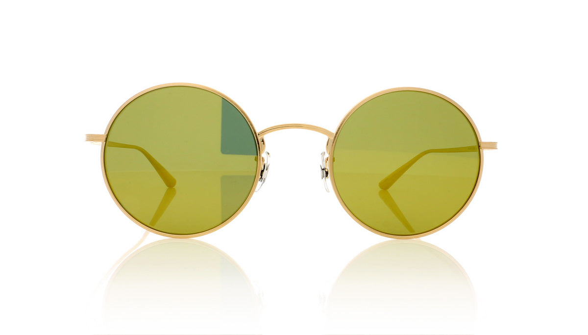 Oliver Peoples After Midnight 0OV1197ST 5252W4 Brushed Gold Sunglasses - Front
