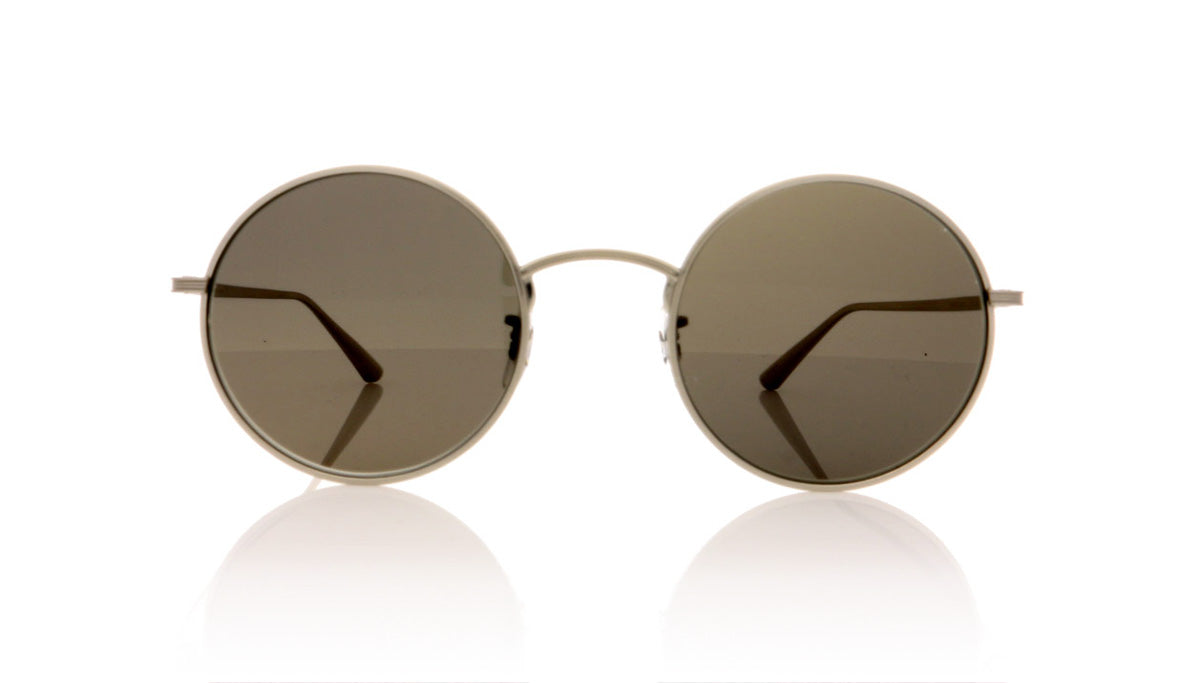 Oliver Peoples After Midnight 0OV1197ST 5254R5 Brushed Silver Sunglasses - Front