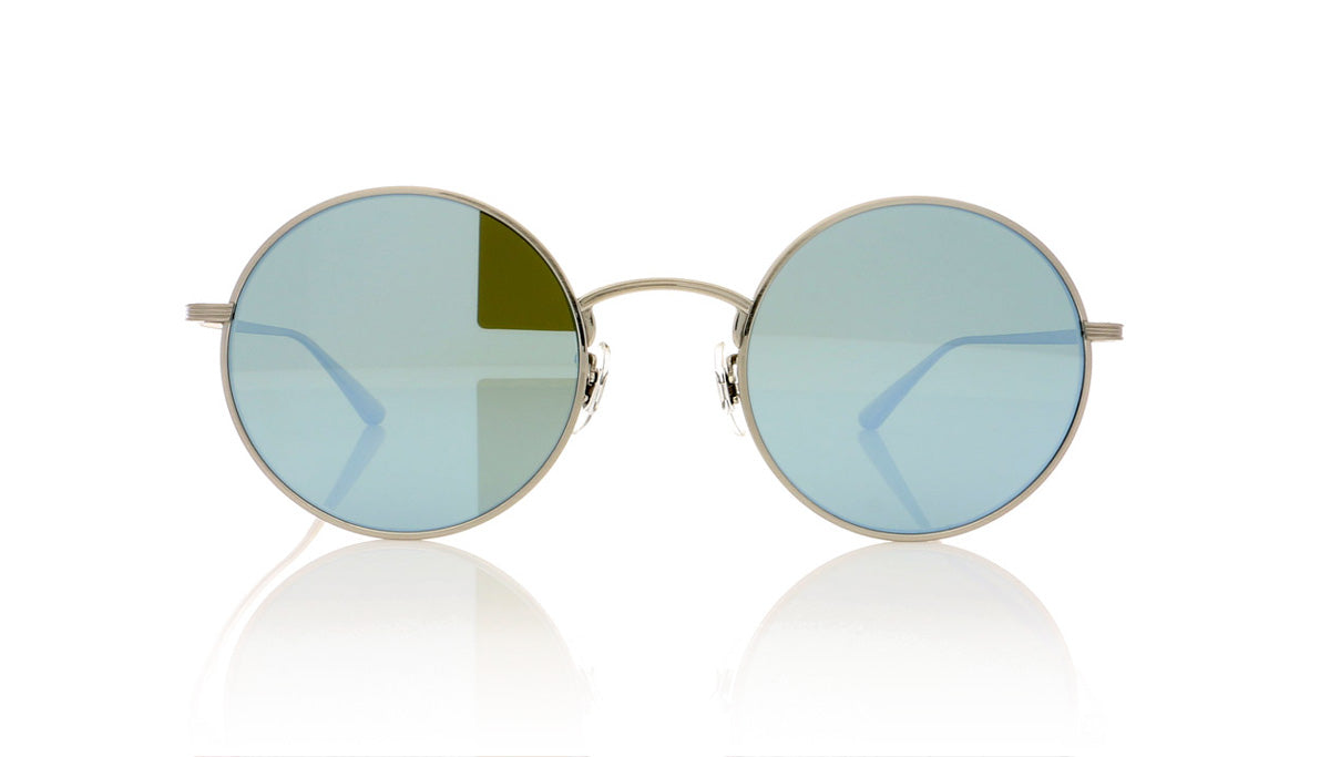Oliver Peoples After Midnight 0OV1197ST 5254W3 Brushed Silver Sunglasses - Front