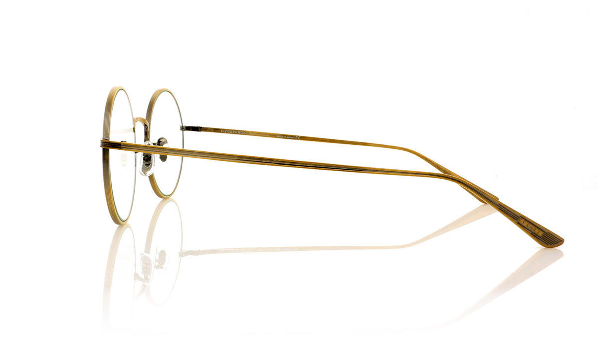 Oliver Peoples After Midnight 0OV1197ST 51243W Antique Gold Glasses - Side