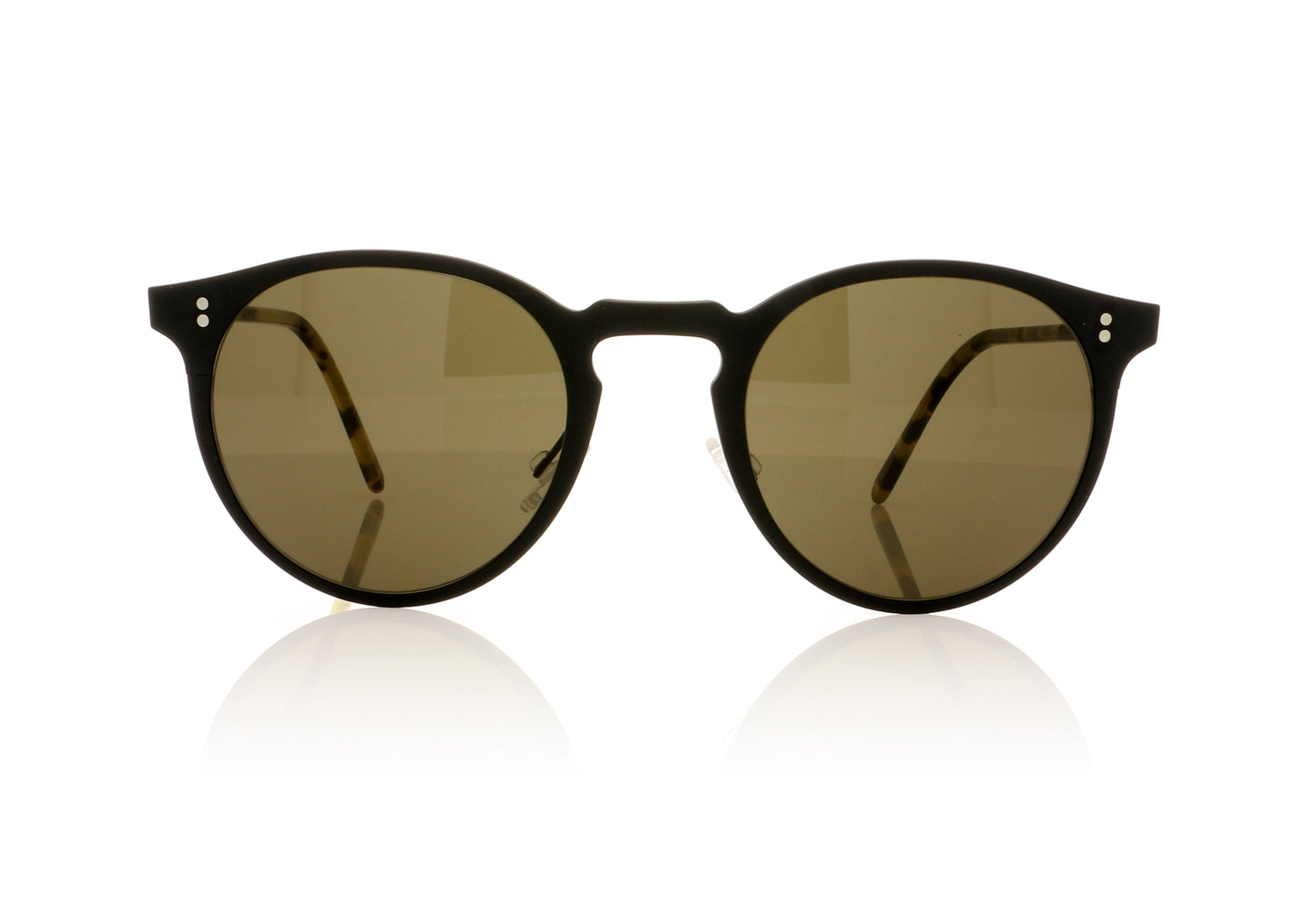 Oliver Peoples Elias OV1208S 523271 Matte Black Sunglasses - Front